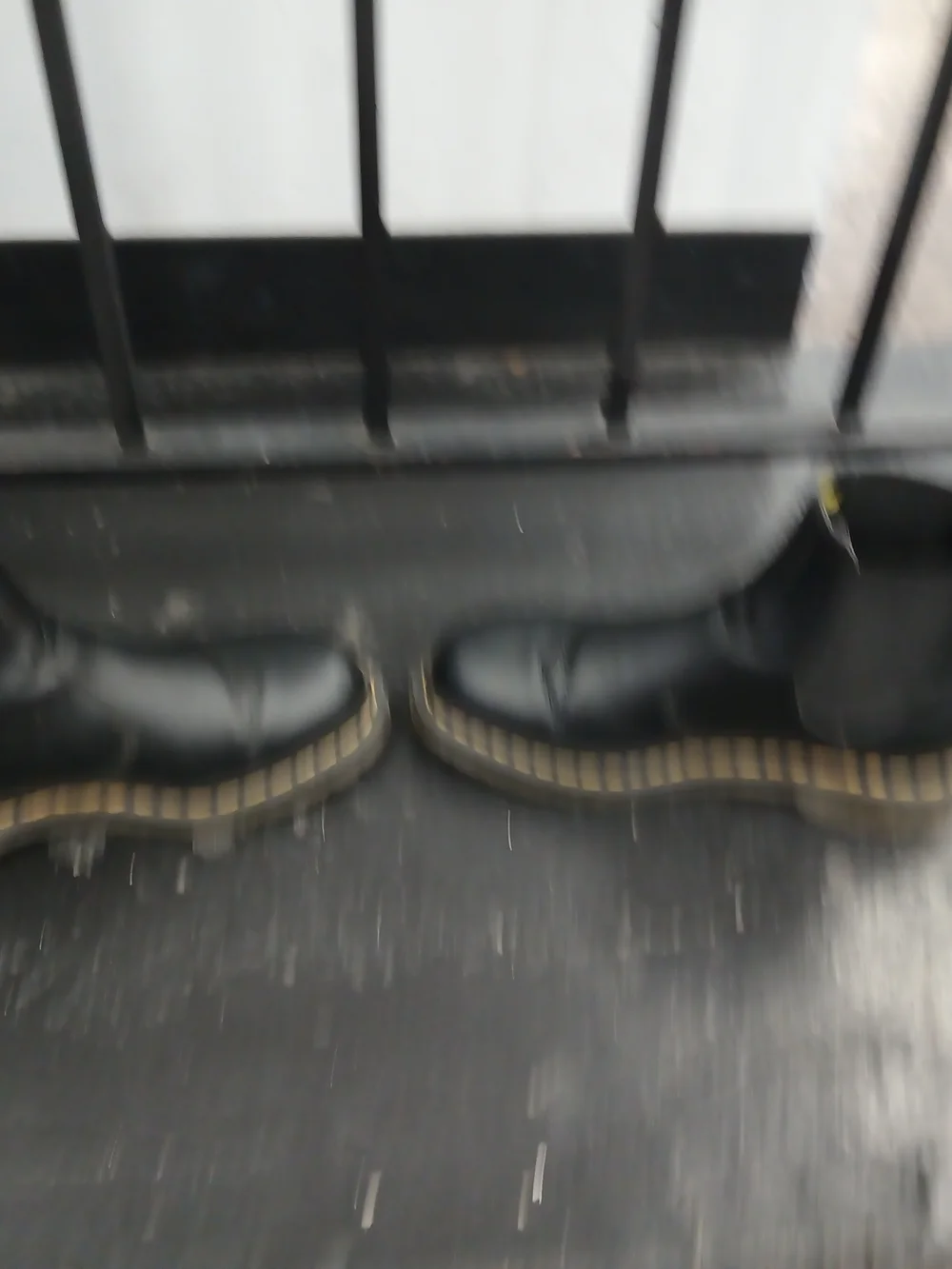 Dr. Martens Black Chelsea Boots with Yellow Stitching